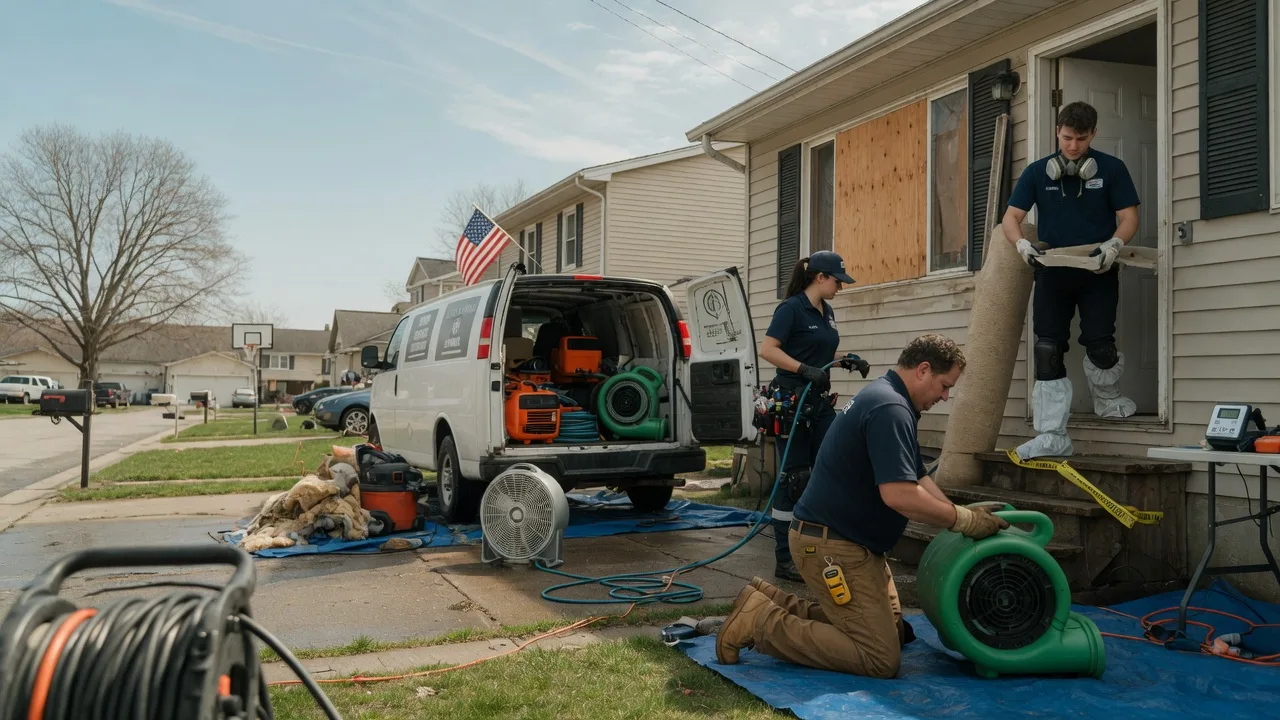 Water Damage Restoration in Gibson Island, MD near me